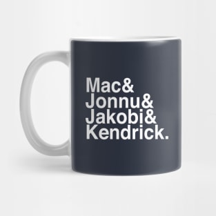 Mac & Jonnu & Jakobi & Kendrick. Mug